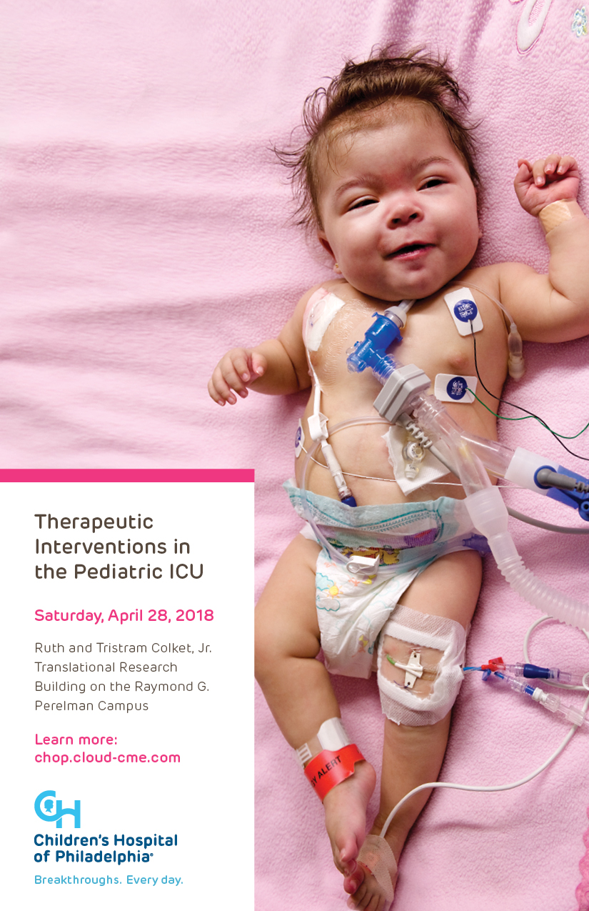 Therapeutic Interventions in the Pediatric ICU Banner
